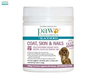Blackmores Paw 澳佳宝 宠物系列 狗狗皮肤毛发营养咀嚼片 300克(约60粒) Blackmores Paw 澳佳宝 宠物系列 狗狗皮肤毛发营养咀嚼片 300克(约60粒)
